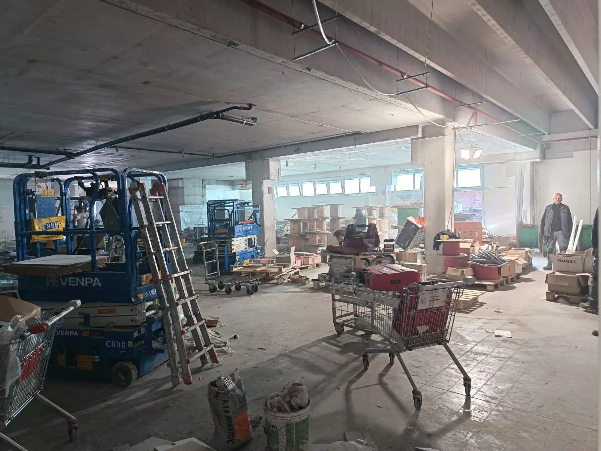 Il cantiere in via Susini dove nasceranno gli ambulatori della Misericordia