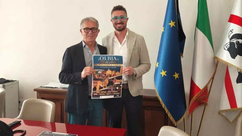 Il sindaco Settimo Nizzi ed Eros Condelli